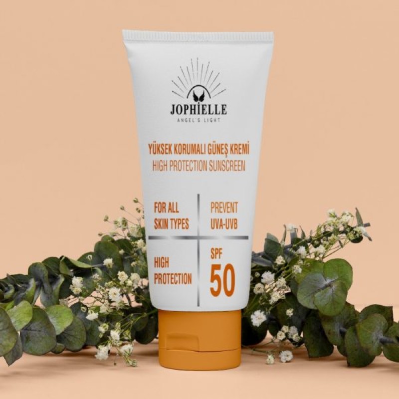 50 SPF Yüksek Korumalı Güneş Kremi 50 ML